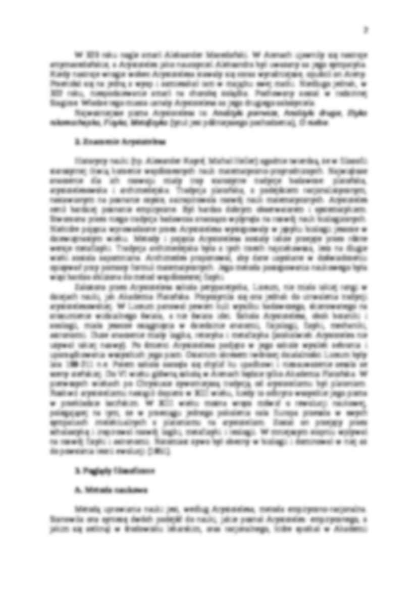 Arystoteles - Filozofia - strona 2