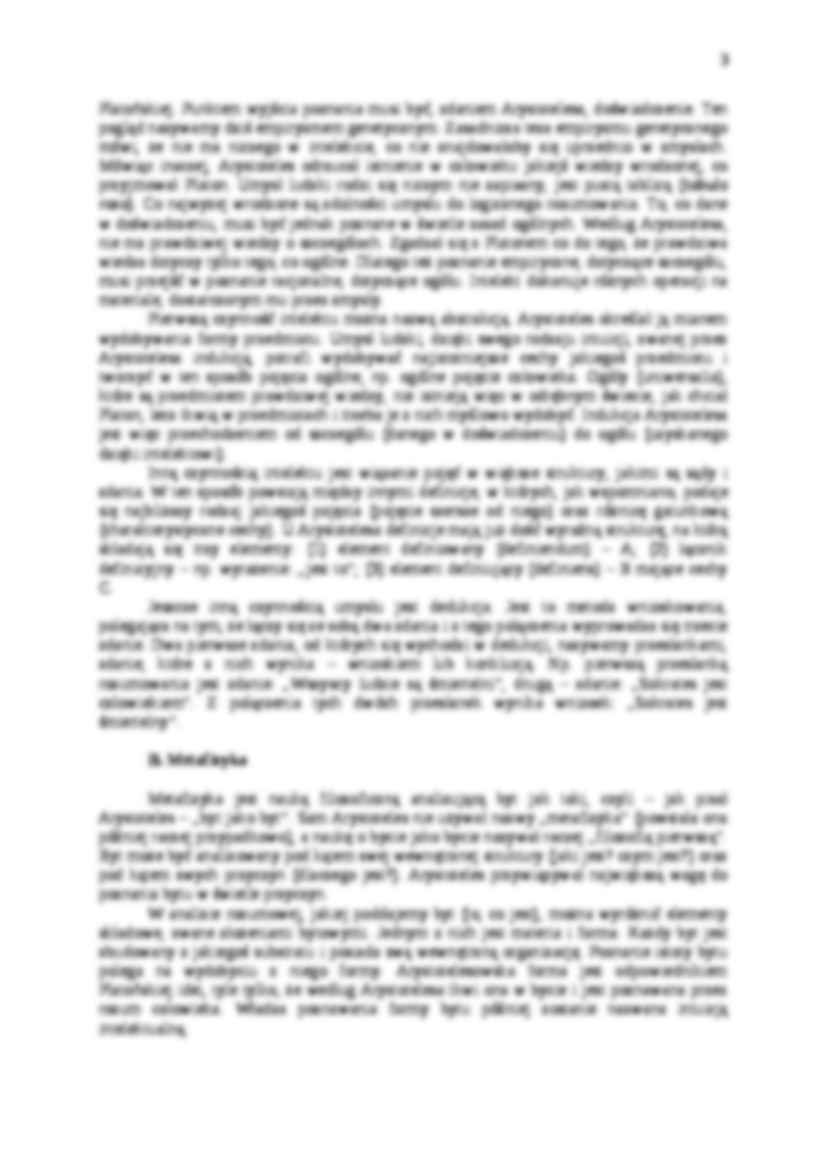 Arystoteles - Filozofia - strona 3