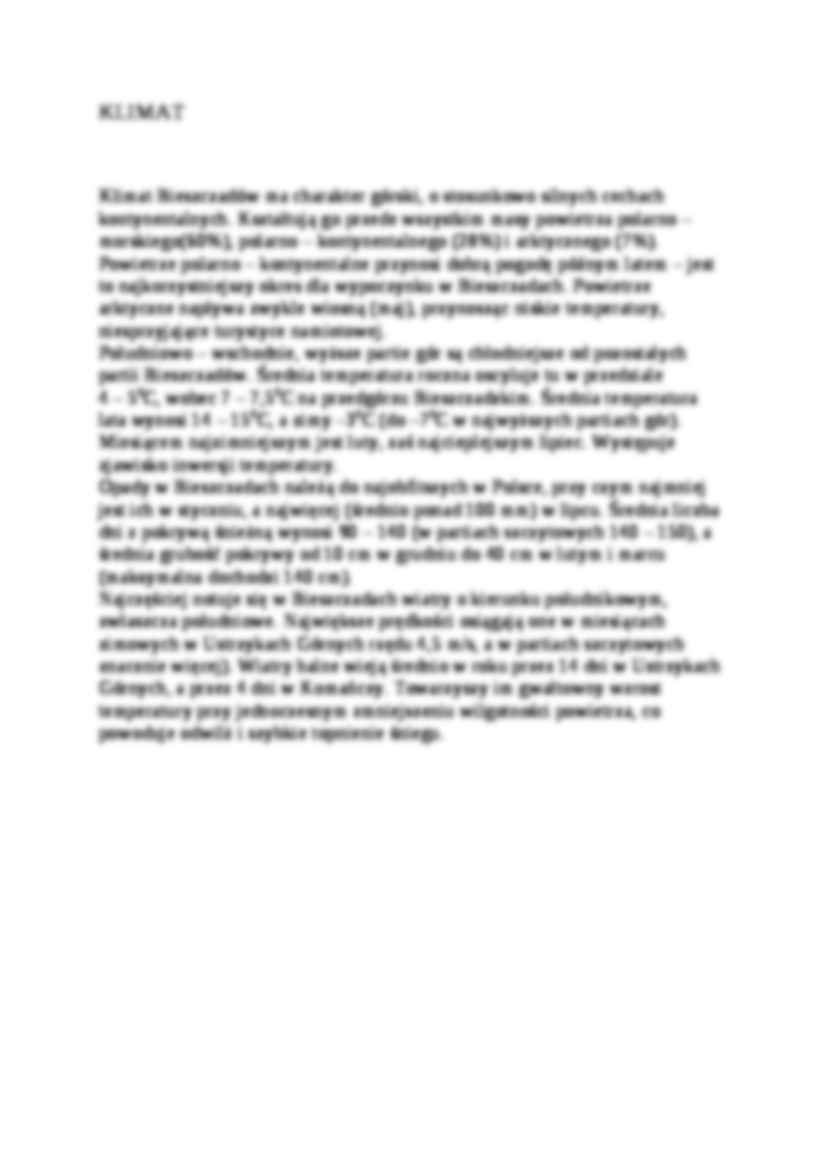 Charakterystyka Bieszczad - strona 2