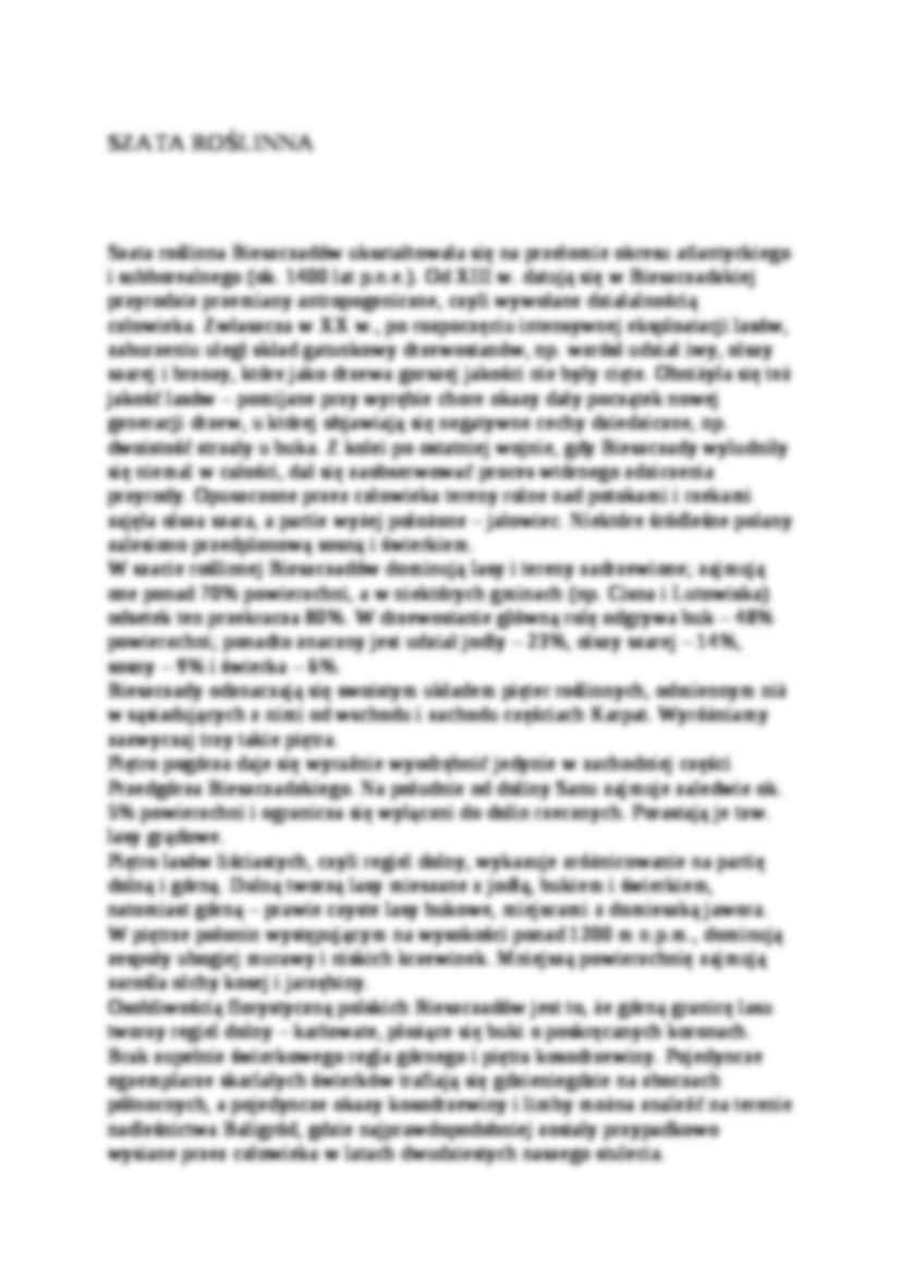 Charakterystyka Bieszczad - strona 3