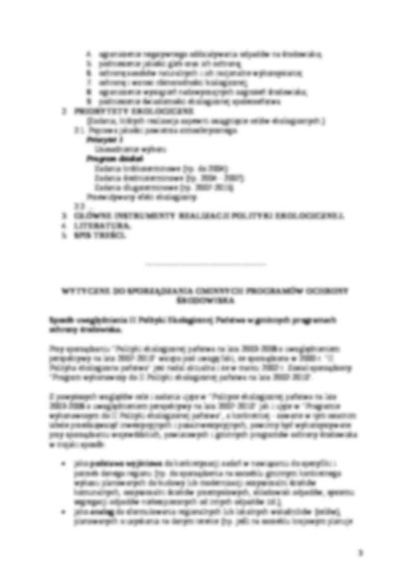 Program ochrony środowiska - strona 3