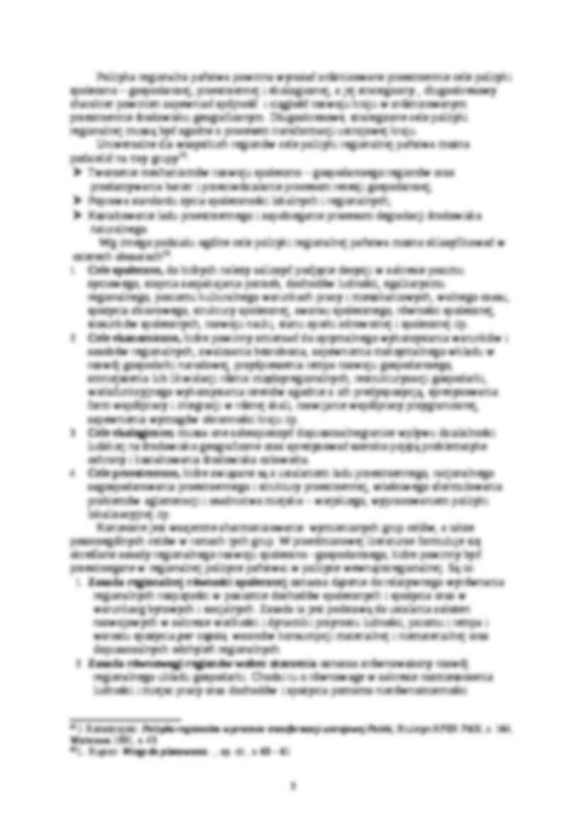 Uwarunkowania polityki regionalnej - strona 3