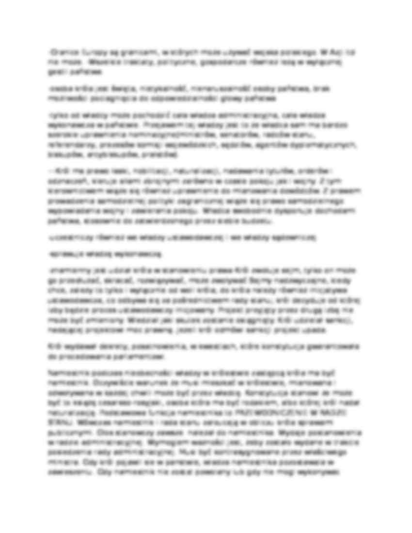Wykład- Królestwo Polskie okres konstytucyjny, Namiestnik, Rada Stanu, Wódz naczelny, Najwyzsza Izba Obrachunkowa,Prokuratoria Generala - strona 2