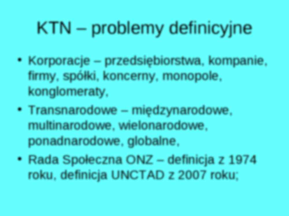 Korporacje transnarodowe - strona 2