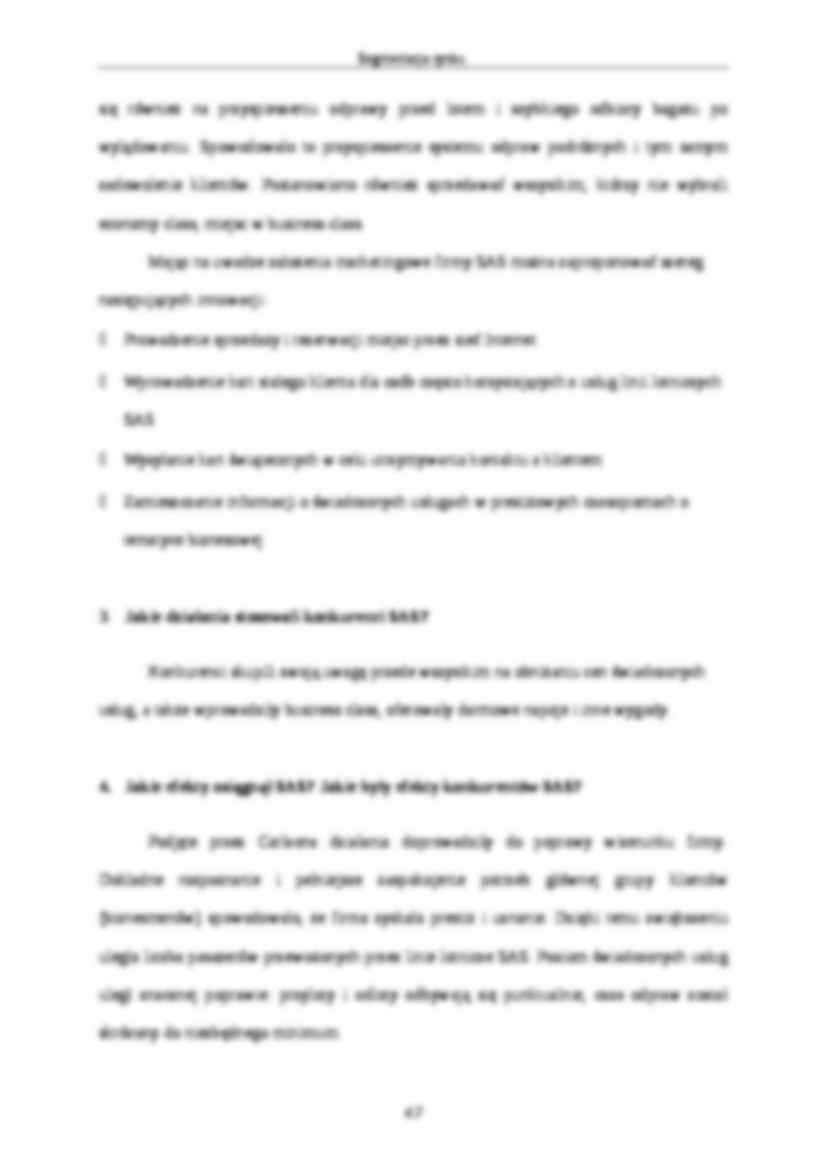 Marketing - Jan Carlzon i SAS - strona 2