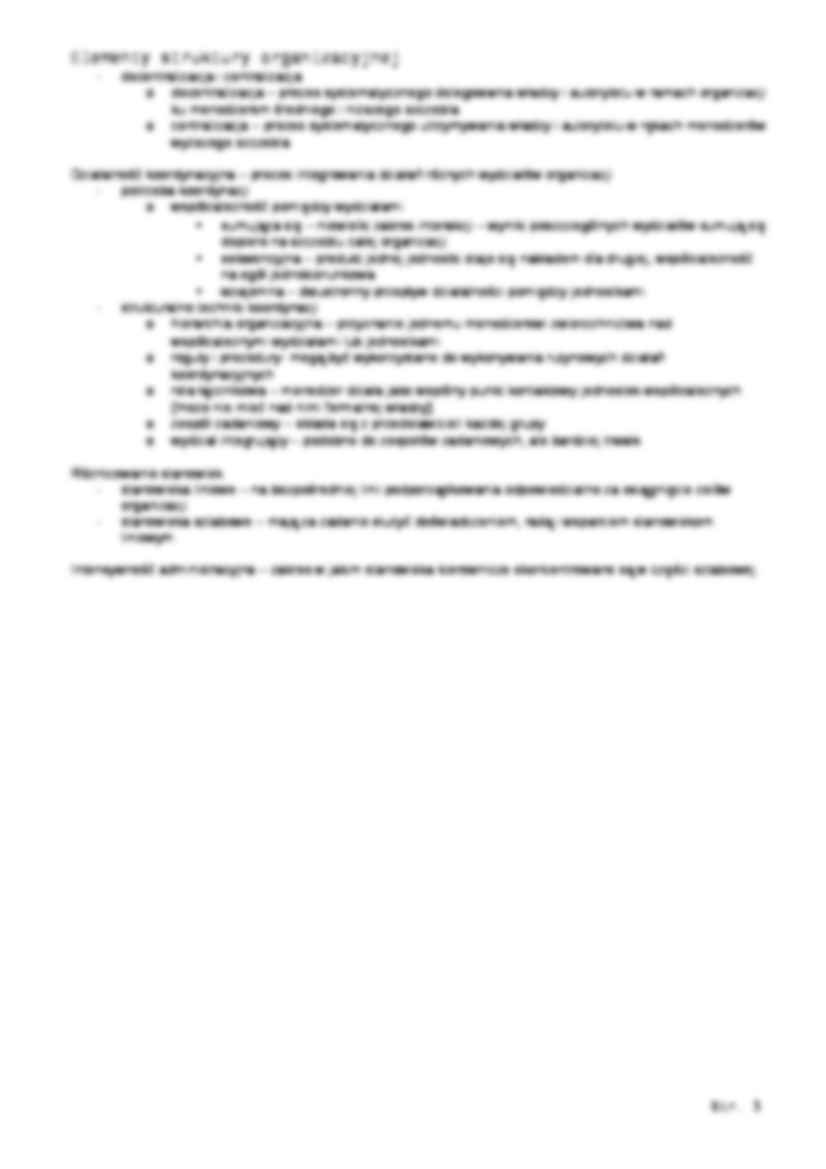 Elementy struktury organizacyjnej - strona 3