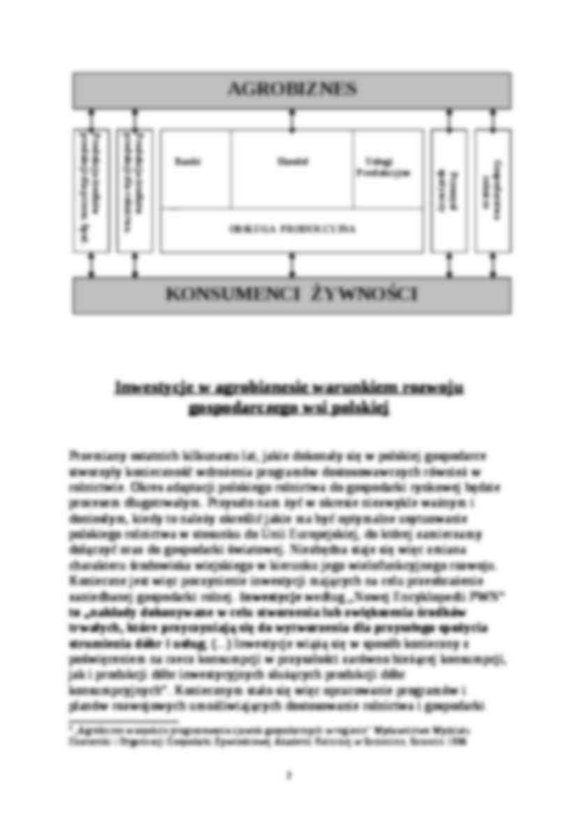 Istota agrobiznesu - strona 2