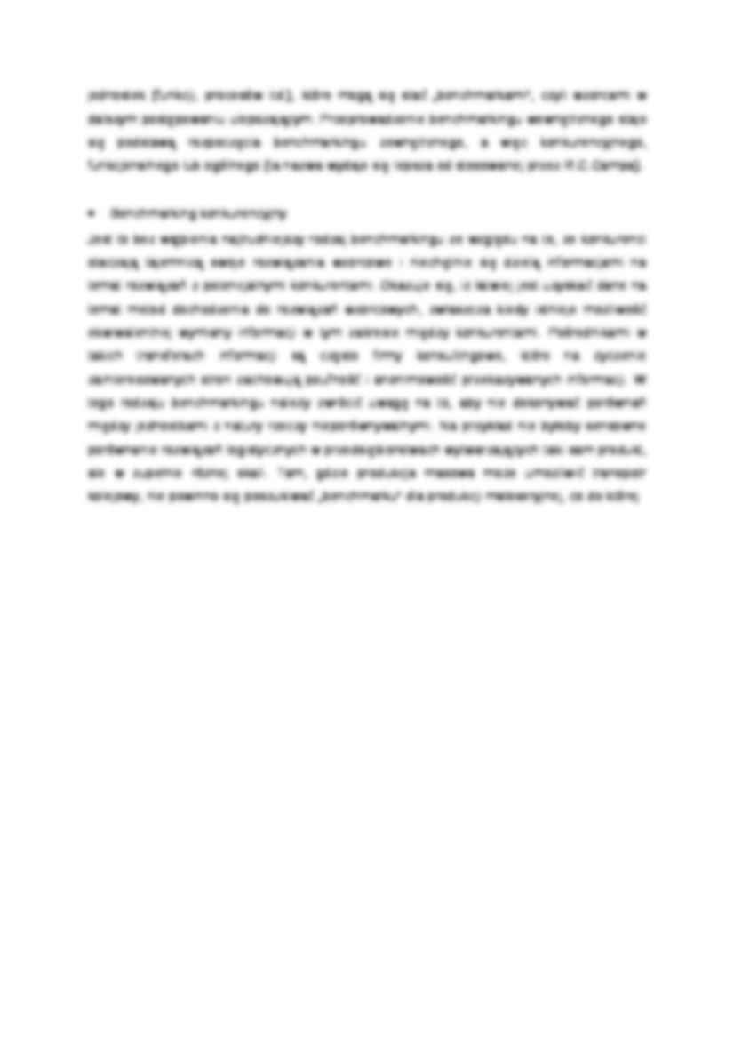 Pojęcie benchmarkingu - strona 3