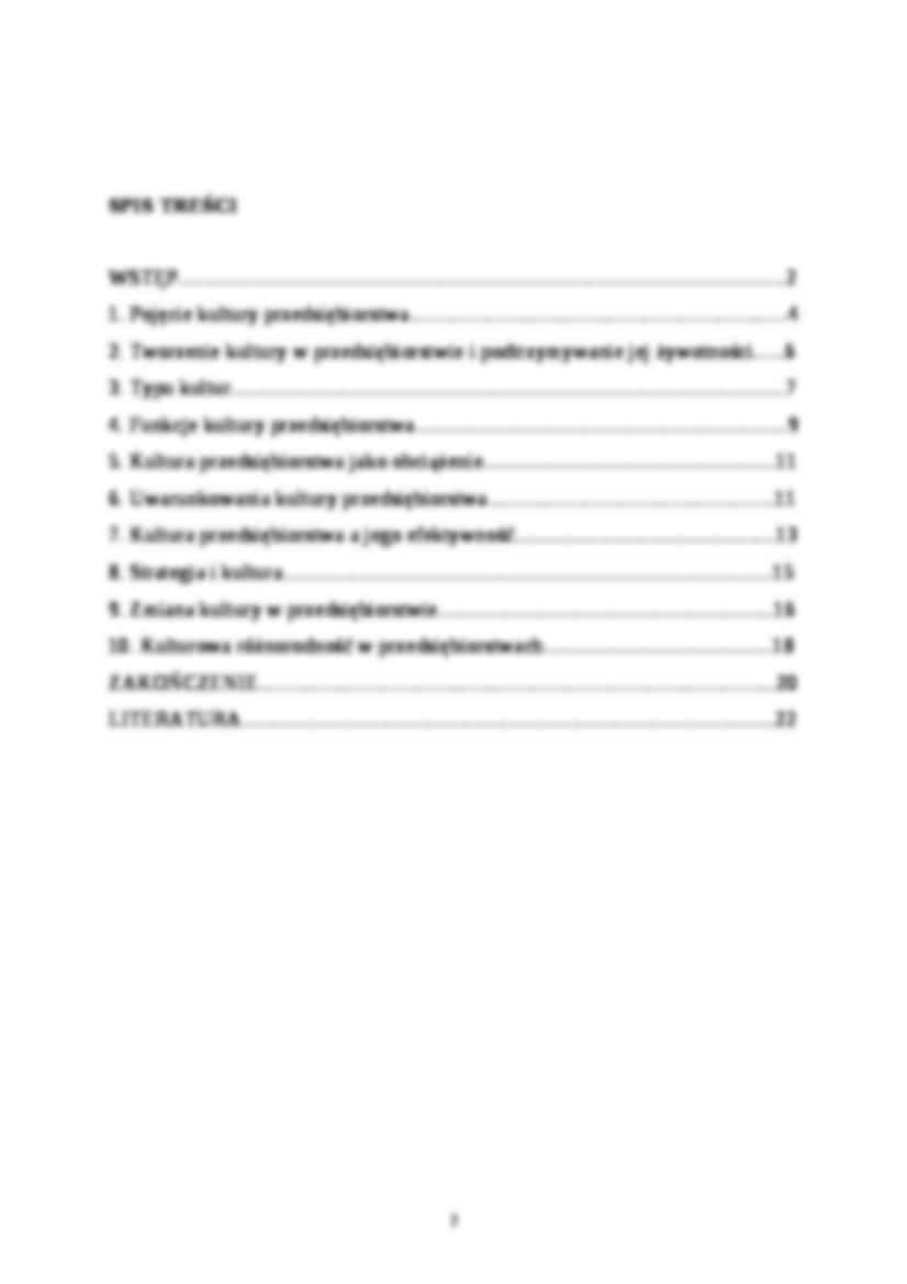 Pojęcie kultury przedsiębiorstwa - strona 2