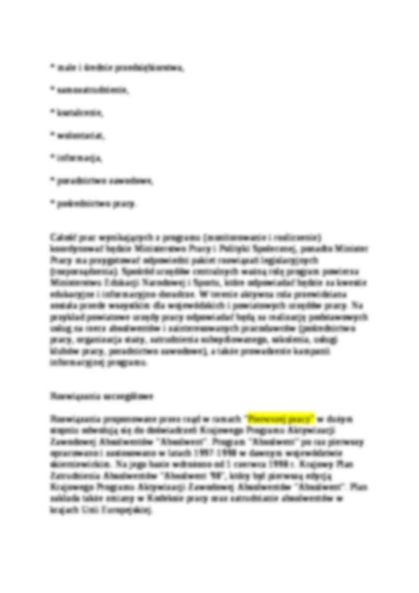 Aktywizacja zawodowa absolwentów - strona 3