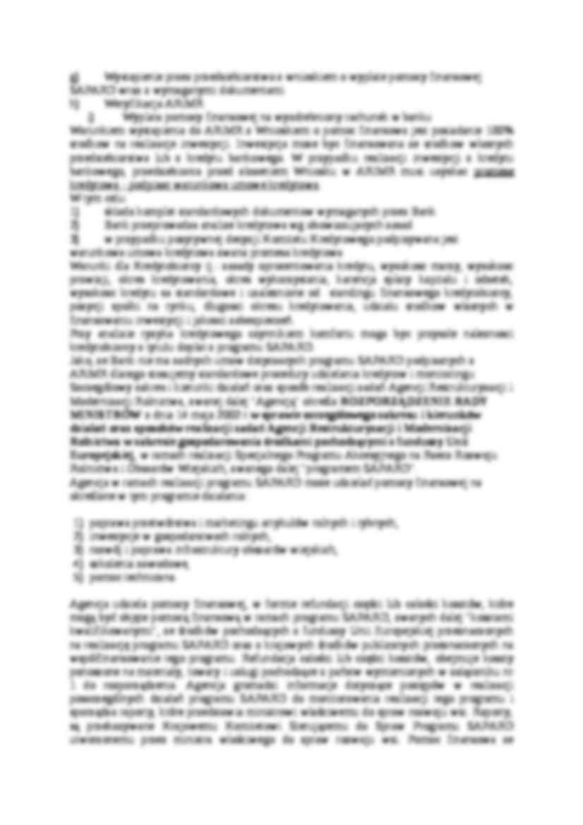 Kredyty inwestycyjne SAPARD - strona 2