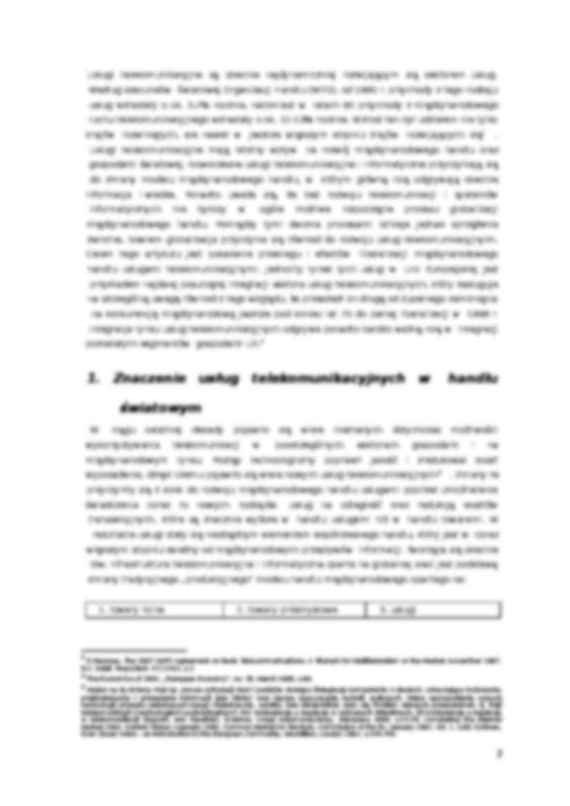 Liberalizacja handlu usługami telekomunikacyjnymi w UE - strona 2