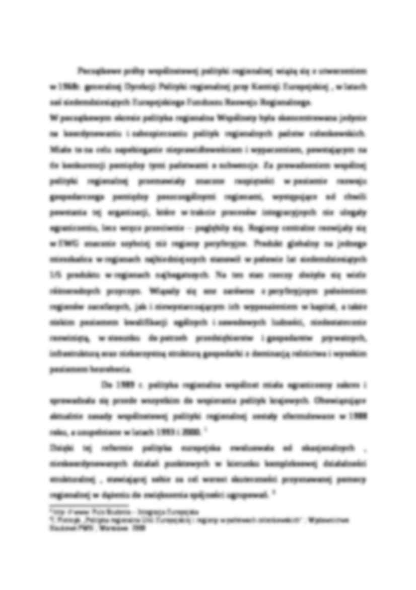 Zasady europejskiej polityki regionalnej - strona 3