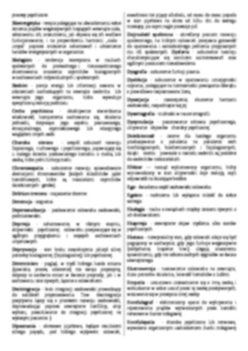 Słownik pojęć psychologicznych - strona 2