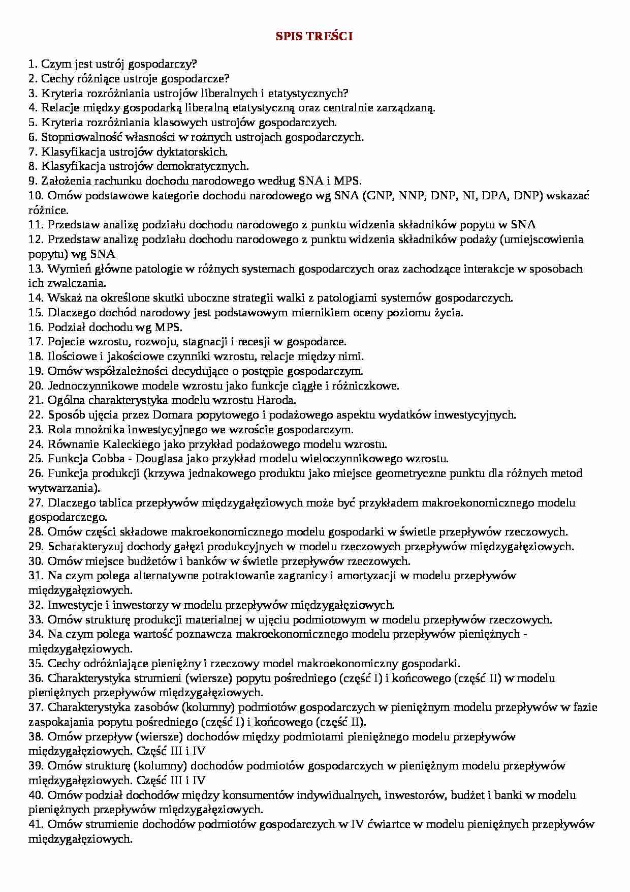 Opracowane pytania - strona 1