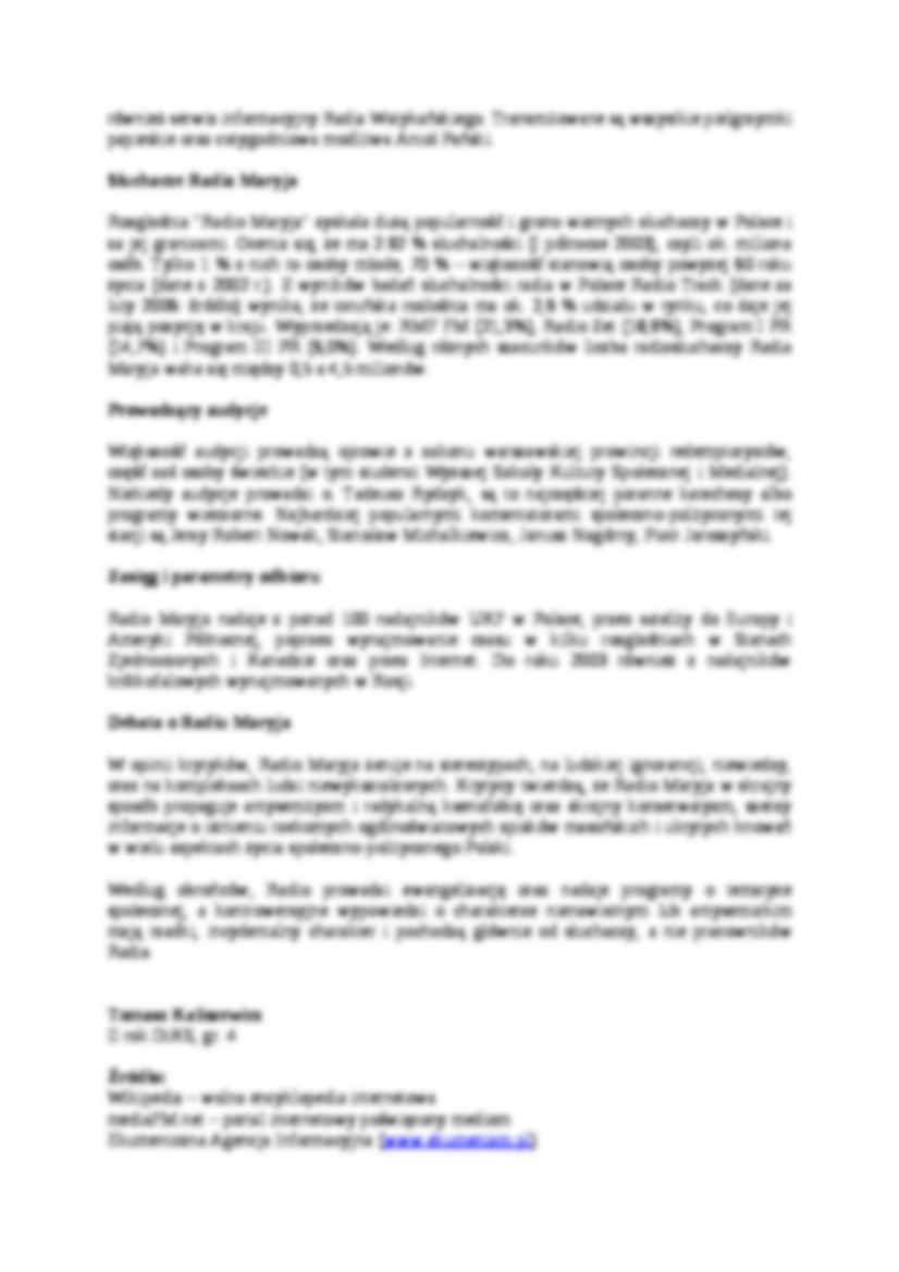  Radio Maryja - strona 2