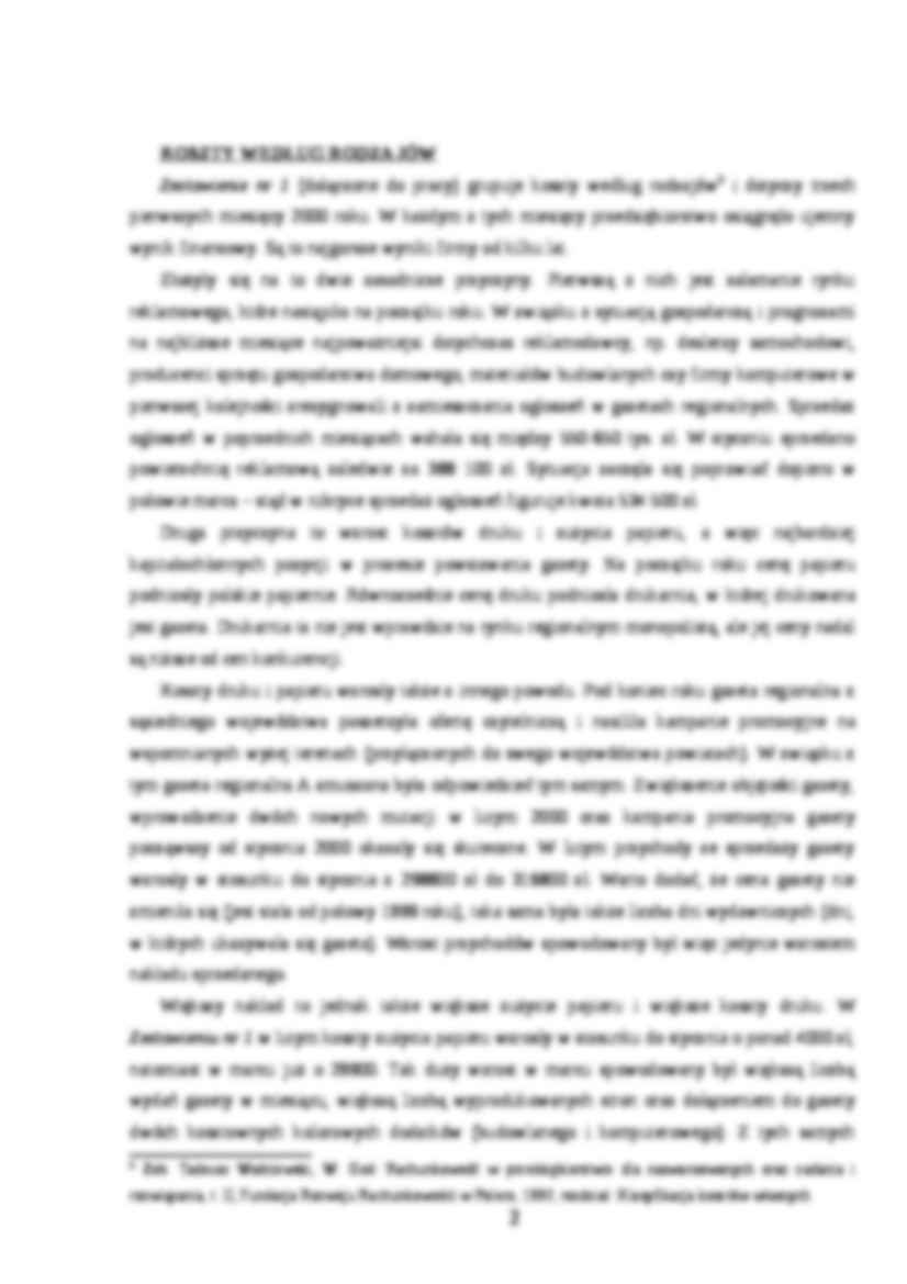 analiza kosztów wydawnictwa prasowego - wykład - strona 2