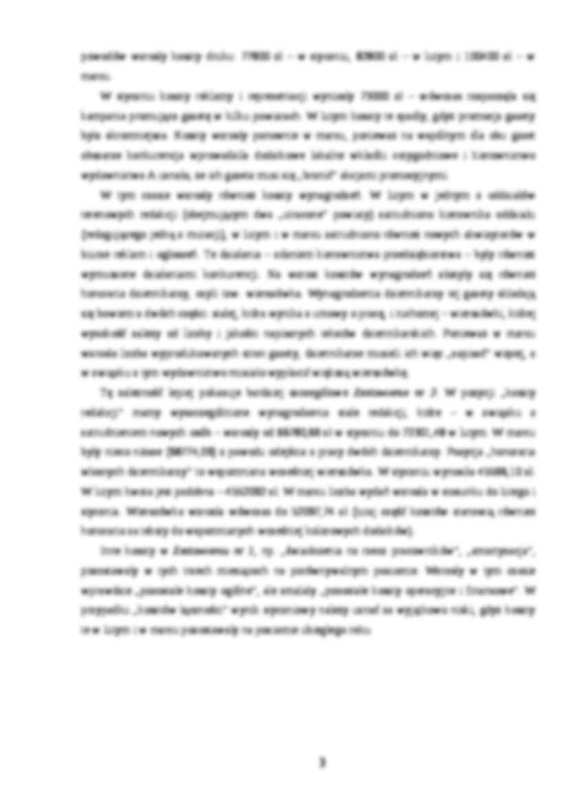 analiza kosztów wydawnictwa prasowego - wykład - strona 3