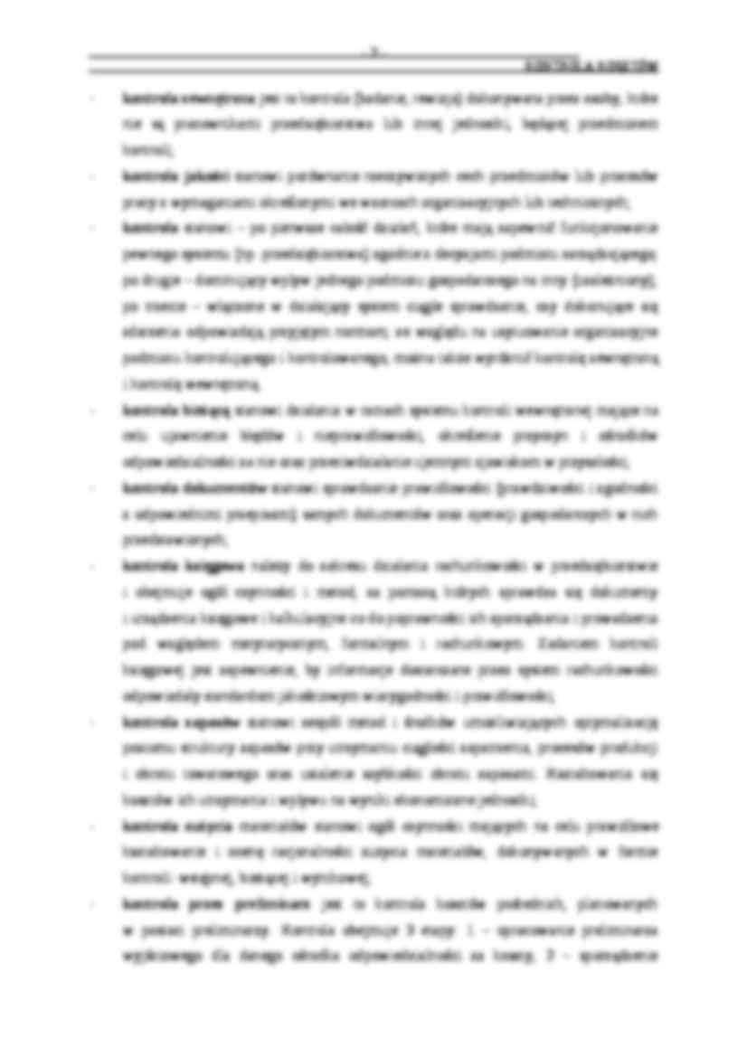 kontrola kosztów - wykład - strona 2