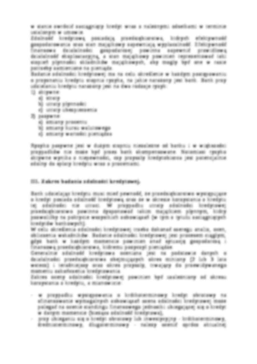 Badanie zdolności kredytowej osób prawnych - wykład - strona 2