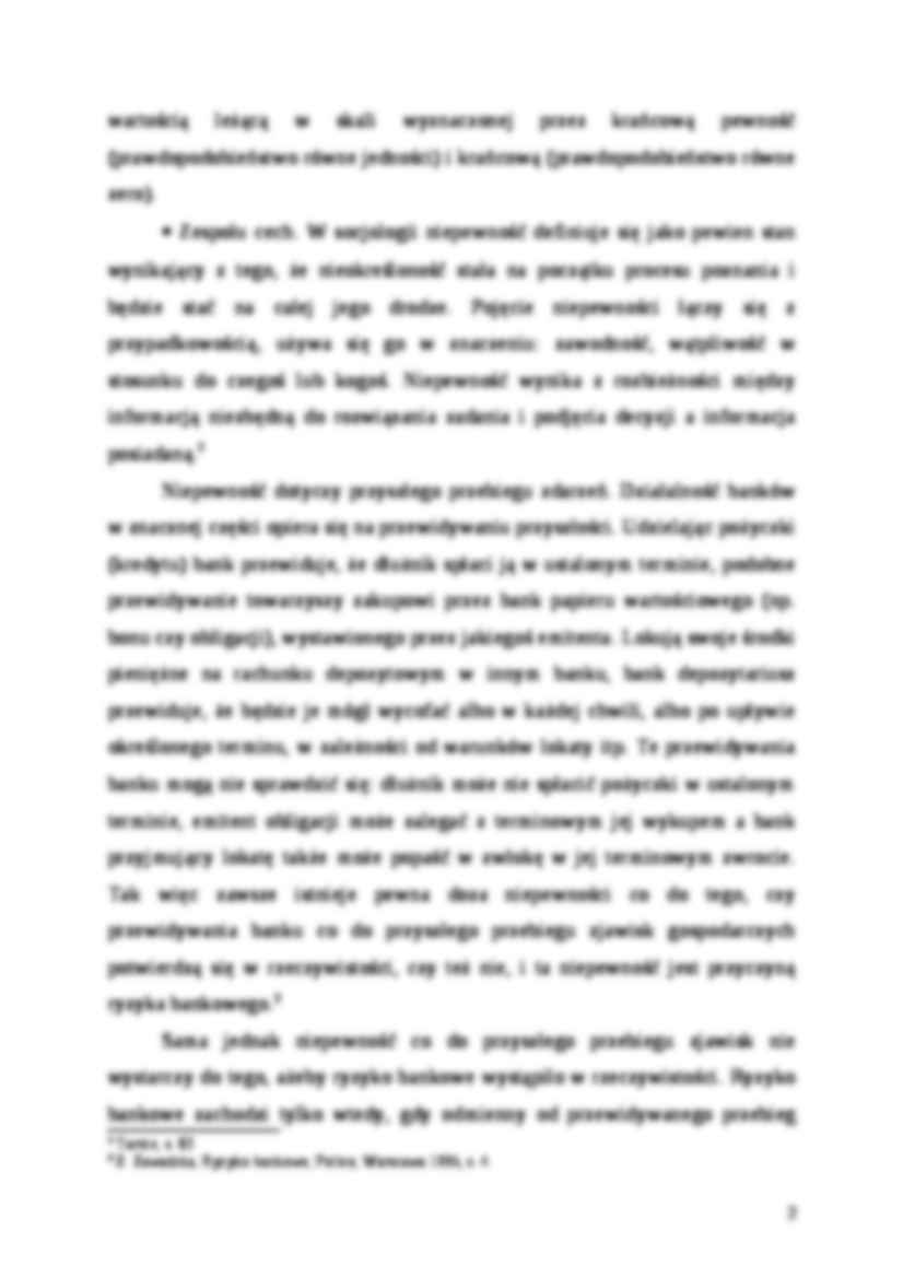 Wykład - ryzyko kredytowe - strona 2