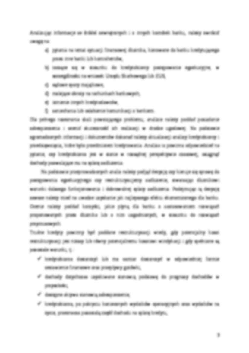 Windykacja trudnych kredytów  wykład - strona 3