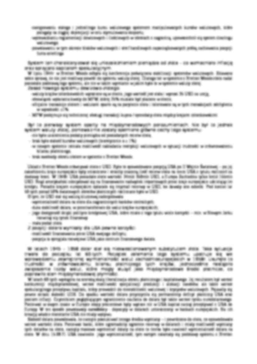 Wykład - międzynarodowy system walutowy - strona 2