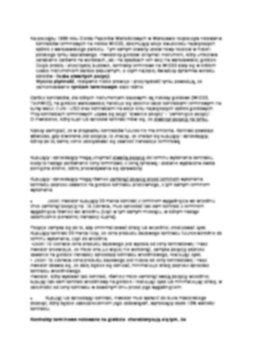 Instrumenty pochodne występujące na GPW - wykład - strona 3