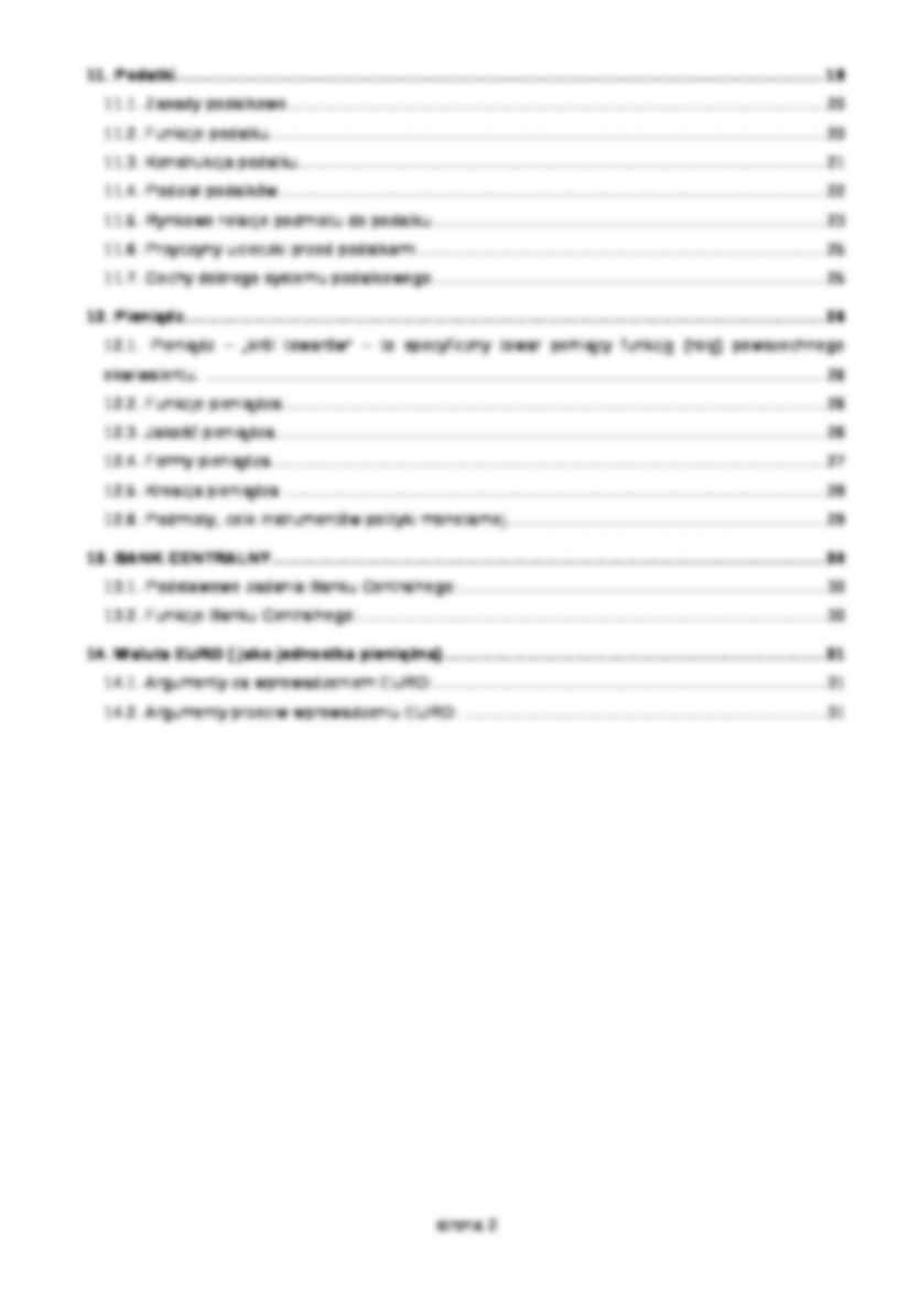 Najważniejsze zagadnienia finansów - wykład - strona 2