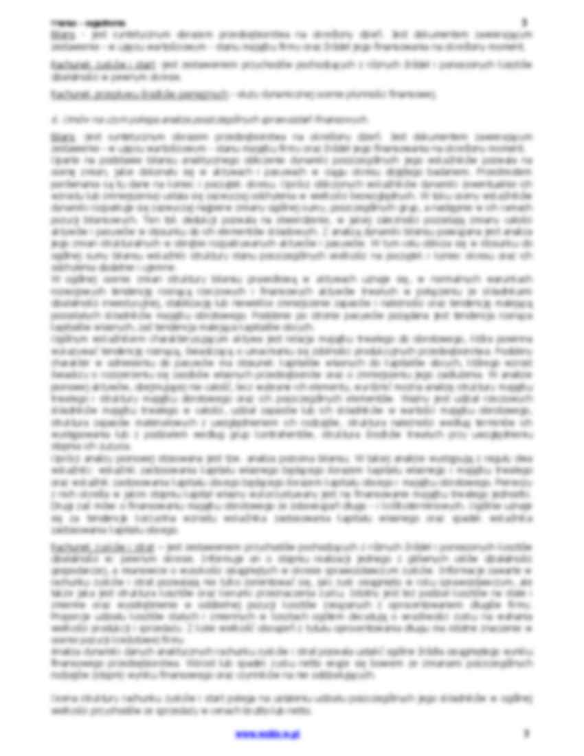 Podstawy finansów - wykład - strona 3