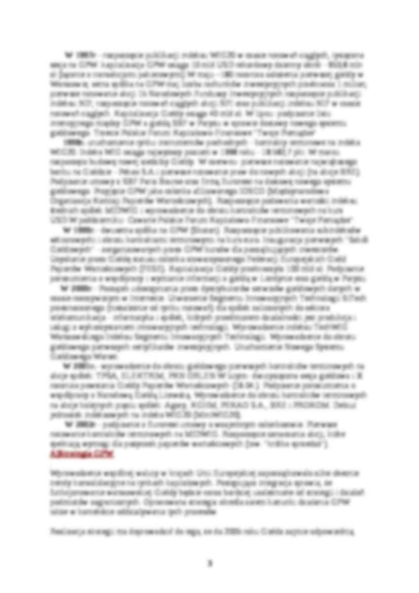 Wirtualna gra giełdowa - wykład - strona 3