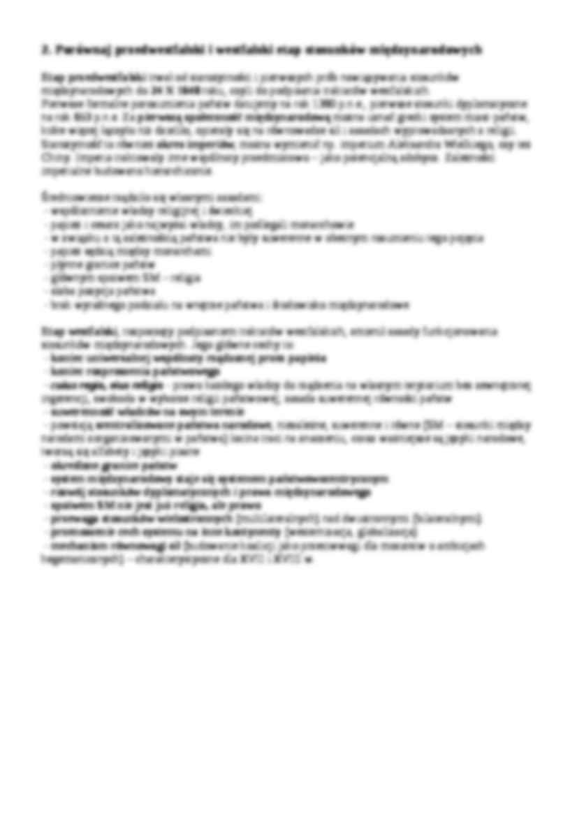 skrypt - międzynarodowe stosunki polityczne  - Organizacja międzynarodowa - strona 3