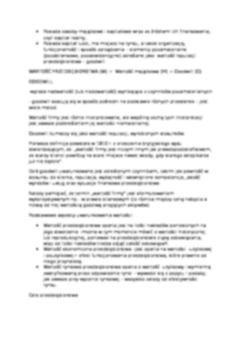 Wycena przedsiębiorstwa - strona 2