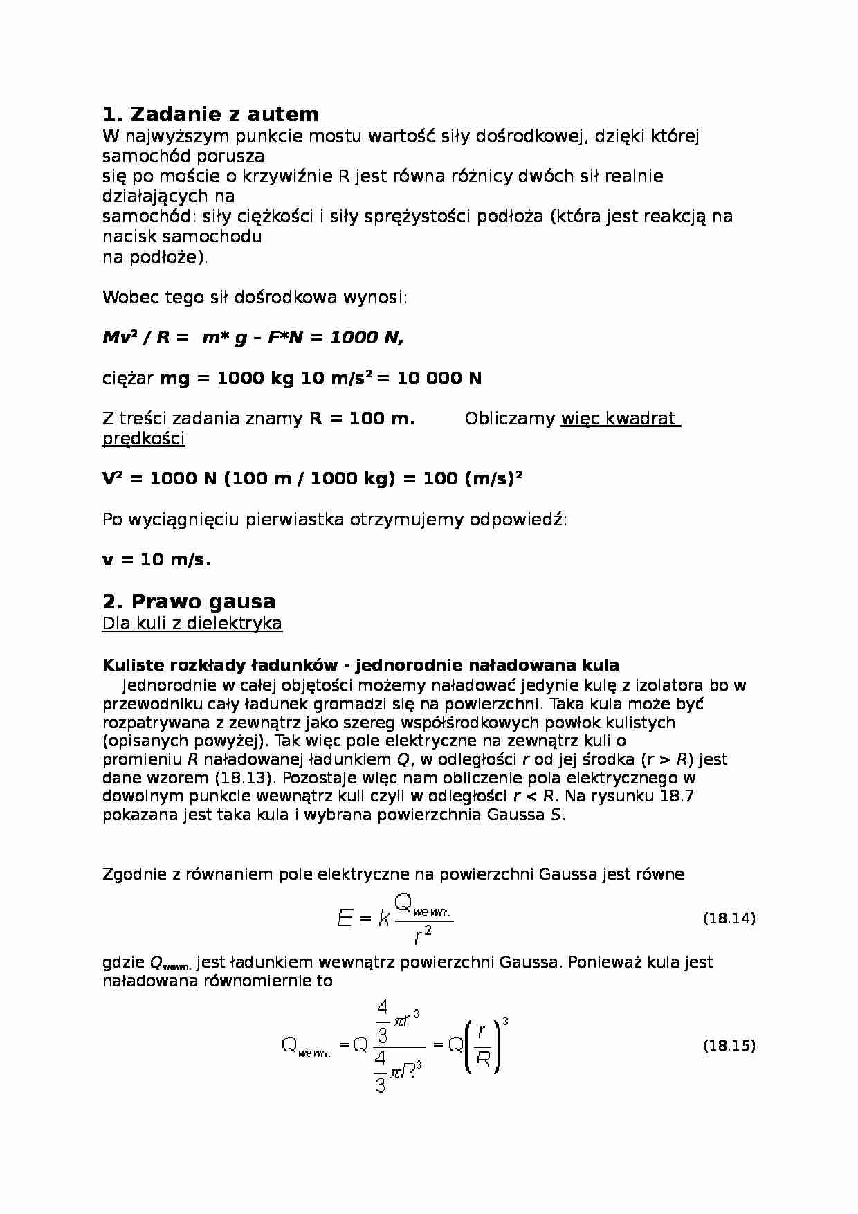 Fizyka i chemia gleb - Odpowiedzi do egzaminu 2013 zima - strona 1