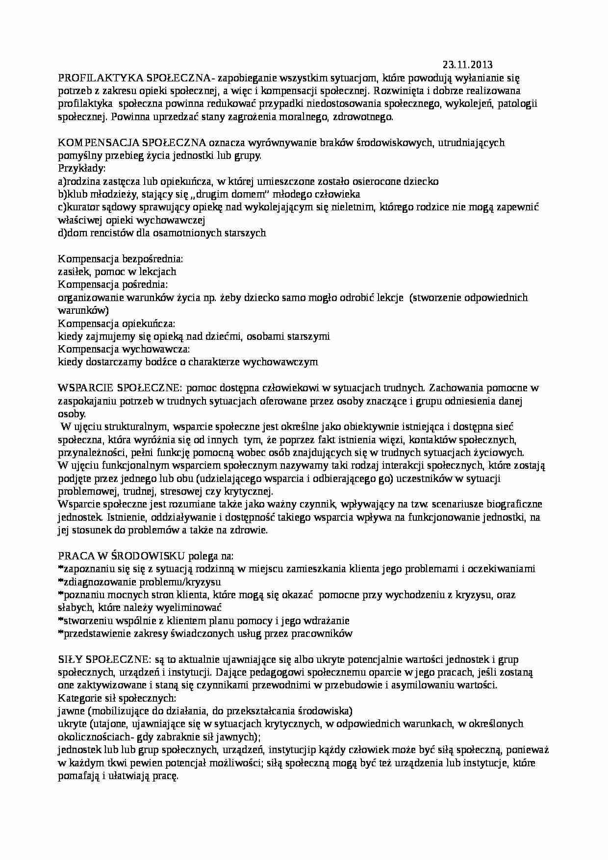 wykład 2 i 3. Charakterystyka metodologiczna pedagogiki  - strona 1