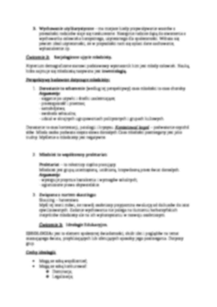 Wychowanie w ujęciu socjologicznym - strona 2