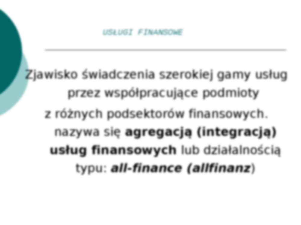 Aktualne tendencje na rynku usług finansowych - strona 2