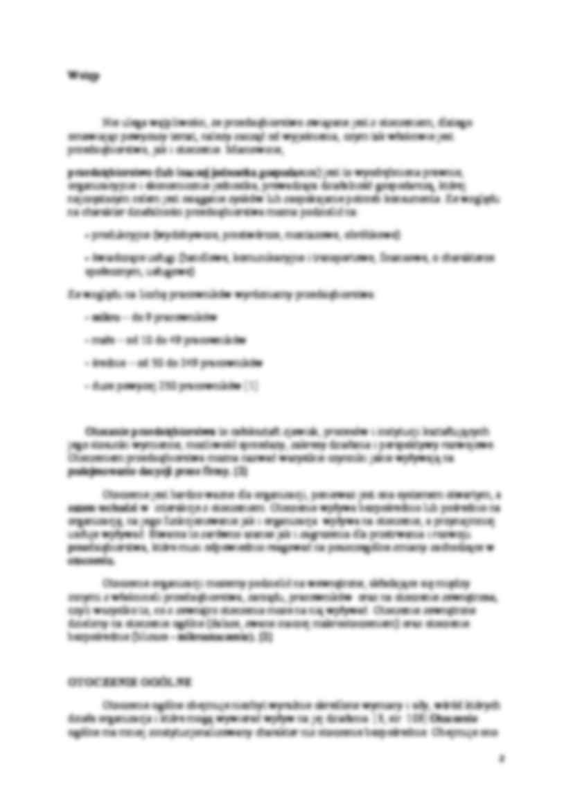 nauka o organizacji - ćwiczenia (referat) - strona 2