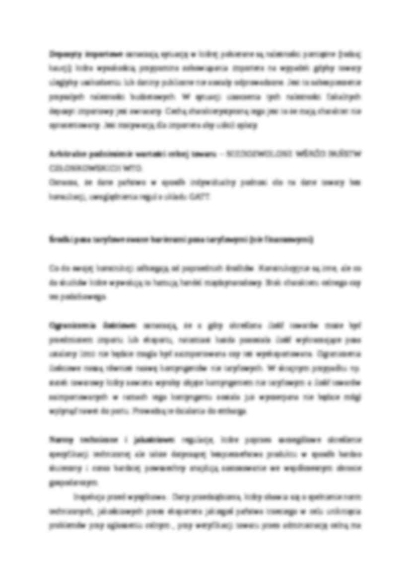 Międzynarodowe stosunki gospodarcze - strona 2