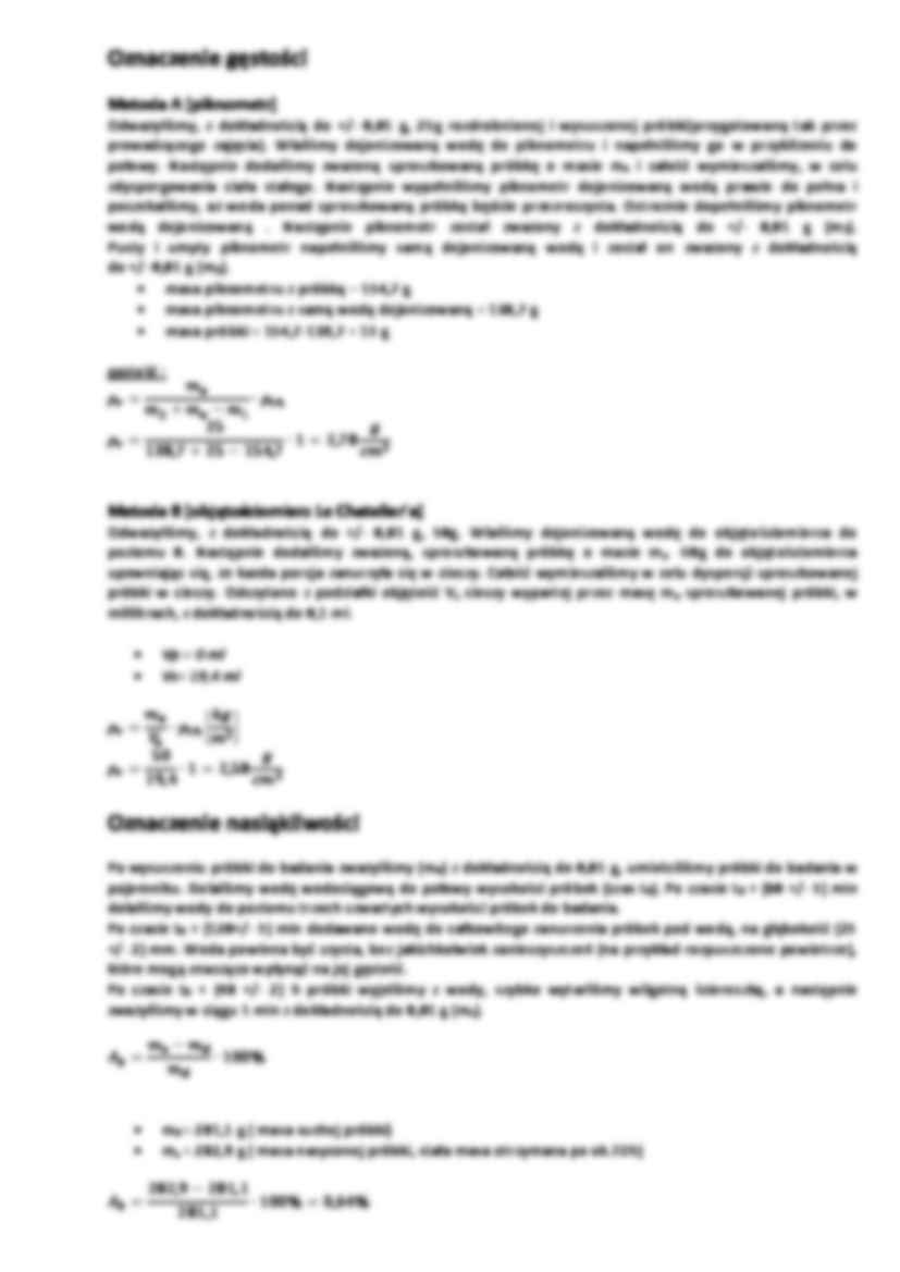 Badania techniczne materiałów kamiennych - ćwiczenie 1 - strona 2