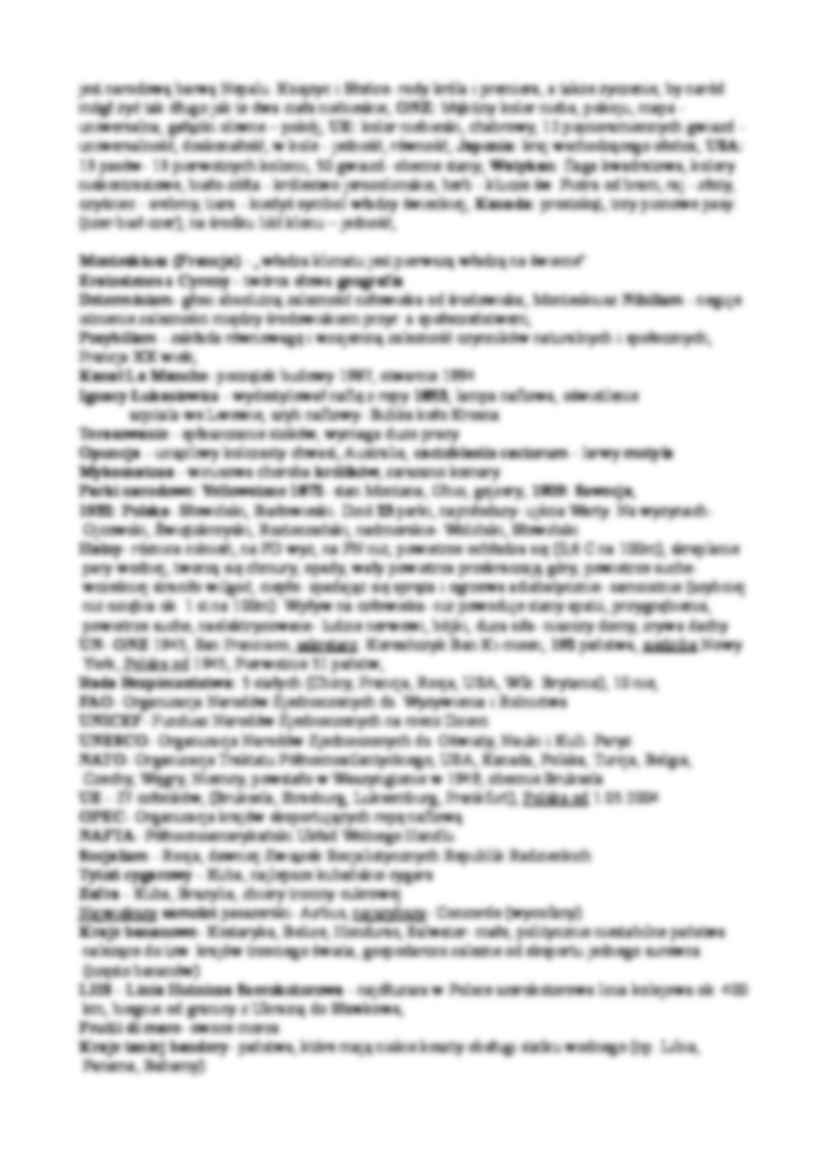 Geografia ekonomiczna - omówienie - strona 2