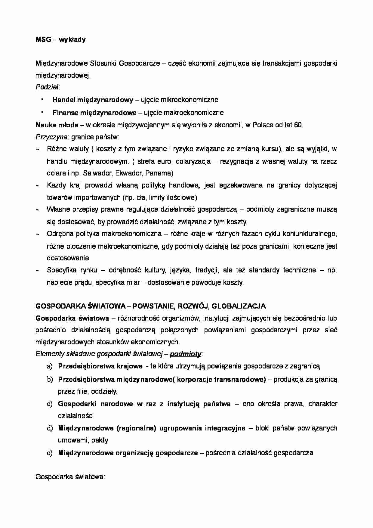 MSG wprowadzenie - strona 1