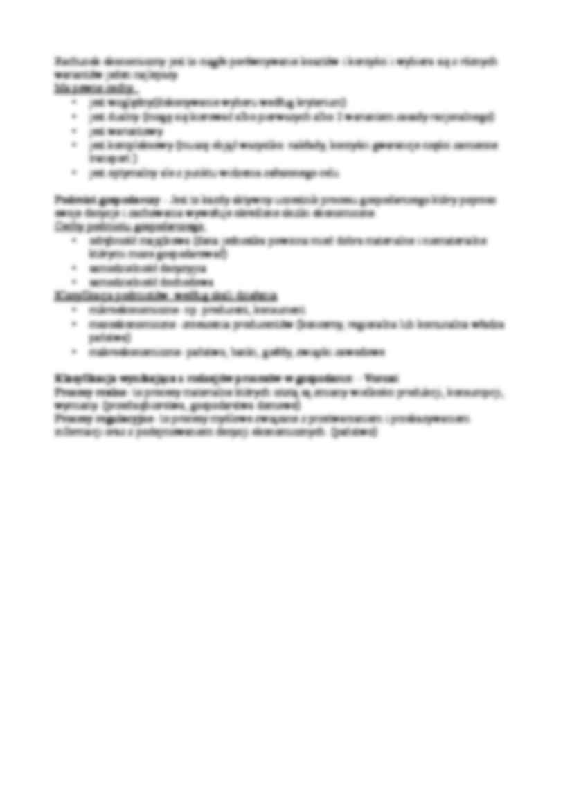 ekonomia wykład II - strona 3