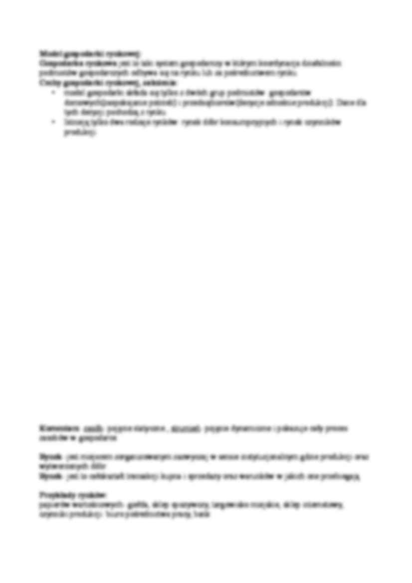 Ekonomia wykład III - strona 2