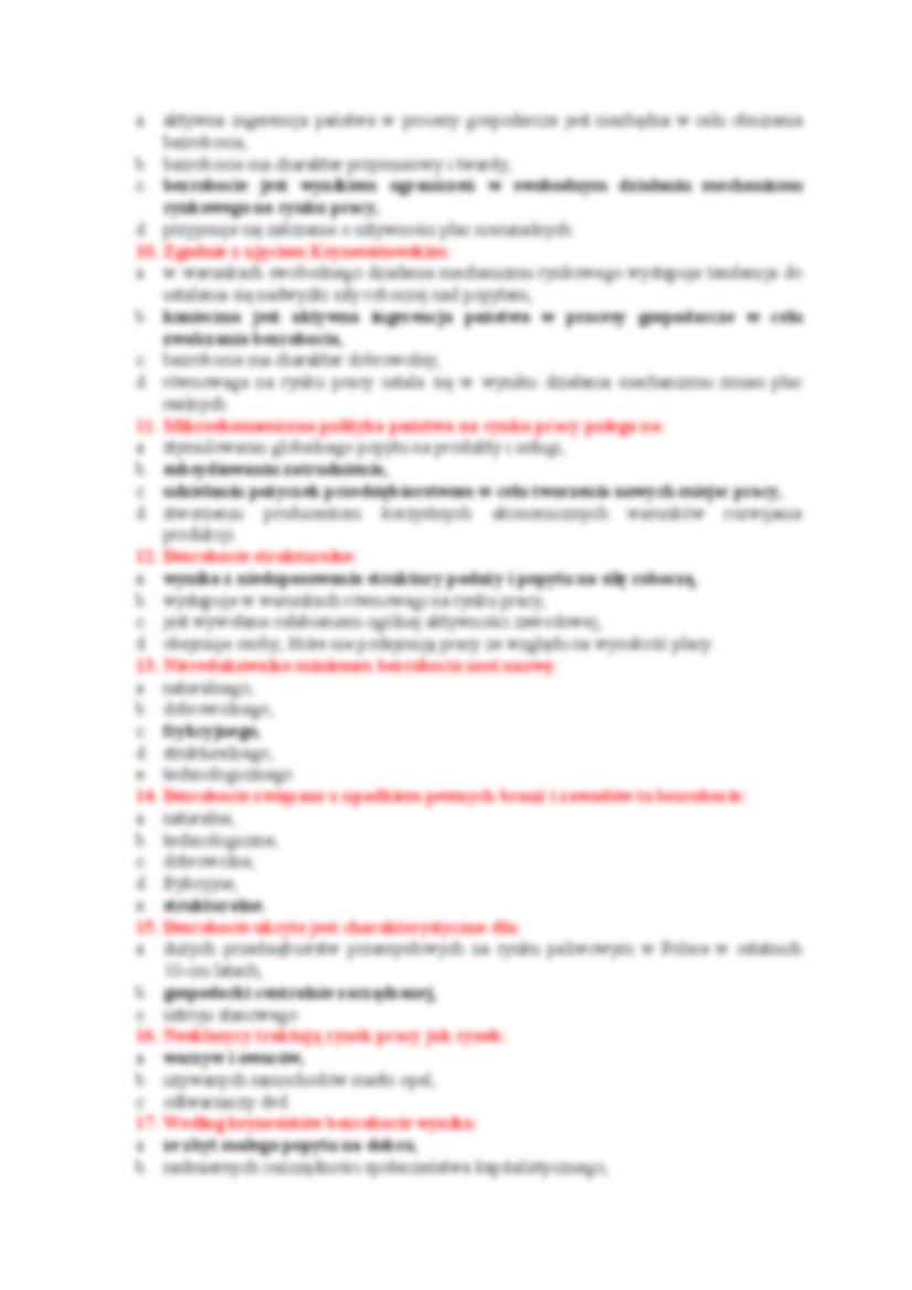 Testy z mikroekonomii - strona 2