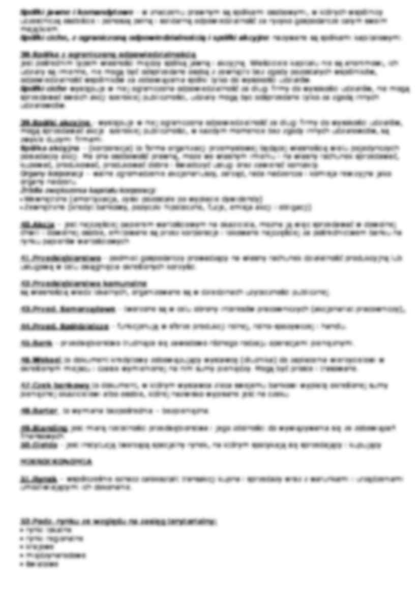 Mikroekonomia - 129 definicji - strona 3