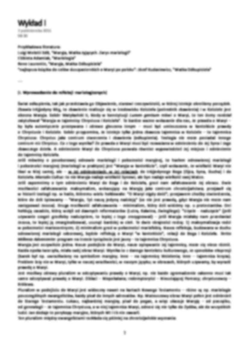 o. Adam Wojtczak OMI - Mariologia i pneumatologia - strona 2