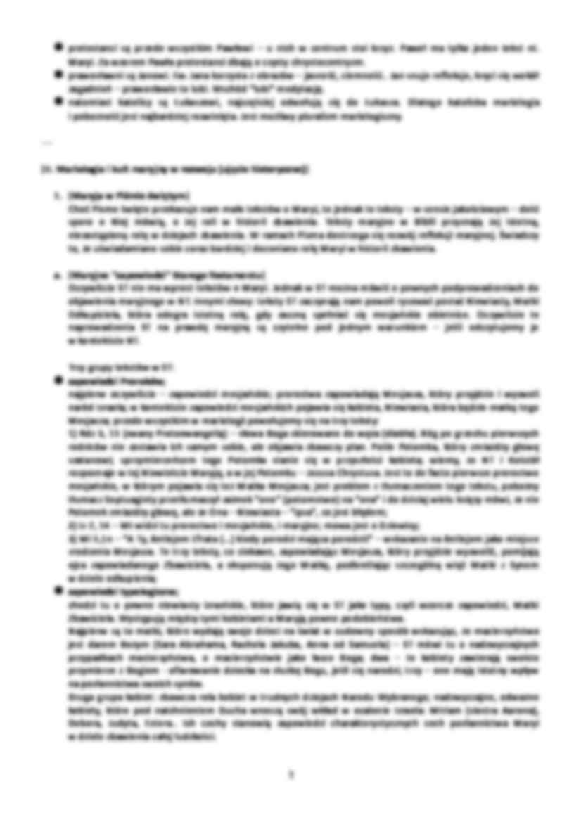 o. Adam Wojtczak OMI - Mariologia i pneumatologia - strona 3