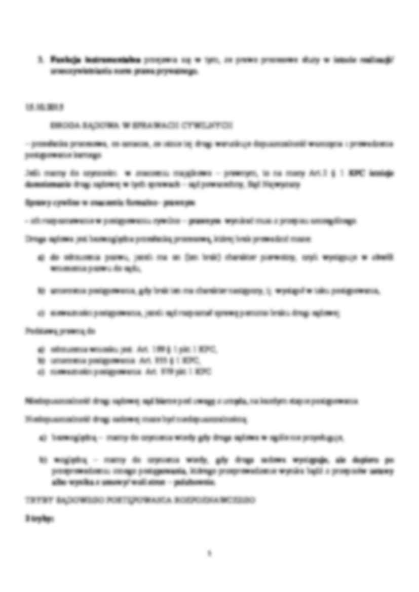 Podstawy postępowania cywilnego - strona 3