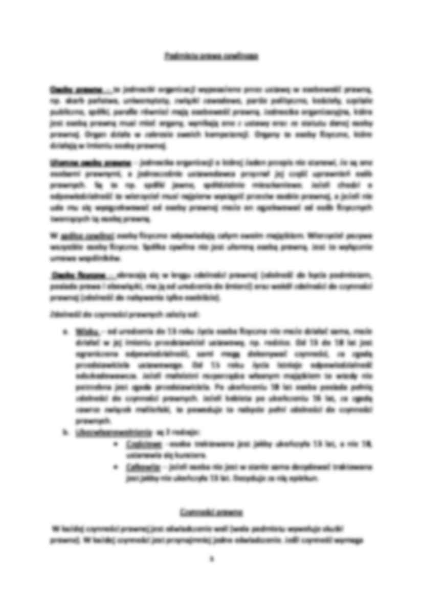 Prawo cywilne i handlowe - strona 3
